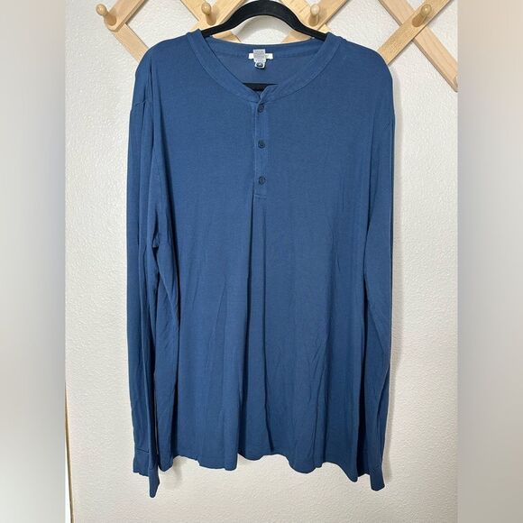 Men’s Eberjay Henry TENCEL™ Modal Long PJ Top Sz XL - Picture 3 of 7